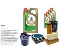 DENCKERMANN Pacchetto di ispezione 9L CASTROL EDGE 5W-30 C3 per Mercedes-Benz
