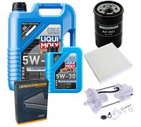 DENCKERMANN Pacchetto Di Ispezione Liqui Moly Longtime 5W-30 6L per Honda Civic