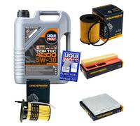 DENCKERMANN Pacchetto Di Ispezione Liqui Moly Top Tec 4200 5W-30 5L per Fiat