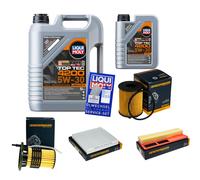 DENCKERMANN Pacchetto Di Ispezione Liqui Moly Top Tec 4200 5W-30 6L per Fiat