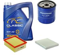 DENCKERMANN Pacchetto di ispezione MANNOL Classic 10W-40 5L per Citroën Xsara