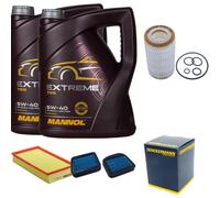 DENCKERMANN Pacchetto di ispezione MANNOL Extreme 5W-40 10L per Mercedes-Benz