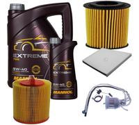 DENCKERMANN Pacchetto di ispezione MANNOL Extreme 5W-40 6L per Mercedes-Benz