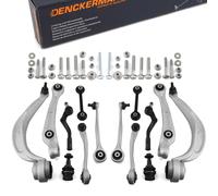 DENCKERMANN D200007 Kit braccio oscillante Sospensione ruota Anteriore Kit braccio oscillante Braccetti sospensione Braccetti ruote