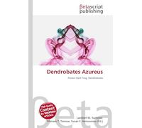 Dendrobates Azureus: Poison Dart Frog, Dendrobates