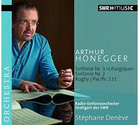 Arthur Honegger - Sinfonia N.2, N.3 H 186 "liturgique" - Cd