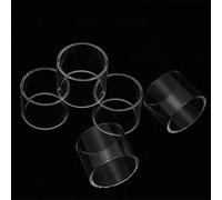 Denghui-ec, 5PCS Serbatoio di Vetro per Vape Pen 22 / Micro TFV4 Plus/Bastone X8 / V8 / TFV8 Big Baby RBA / TFV12 Prince // Bastone M17 / Resa Prince, Niente Tabacco o nicotina