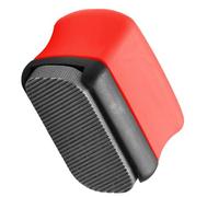 Denibbing - Lima per vernice, a due lati, per riparare macchie di vernice su tavole da disegno auto (rosso)