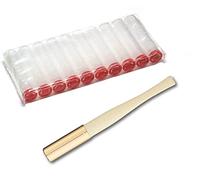 Denicotea Porta sigarette serie Lady Ejector con slot per filtro e 10 filtri gratuiti - Avorio - Aggiungi stile e raffinatezza - Evita dita e labbra macchiate - Ingegneria tedesca - 20203