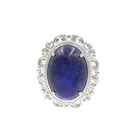 Denier cristallo pizzo retrò ciondolo gioielli appeso ornamenti - elegante decorazione per la casa per gli amanti dello stile vintage (Lapislazul)