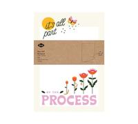 DENIK It's All A Part of the Process Notepad, 8.25-inch Length, Office and School Supplies