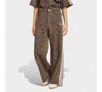 adidas Originals - Jeans a fondo ampio in denim leopardati-Multicolore W26