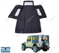 Denim morbido cucito nero adatto per Mahindra Roxor Thar CRDe