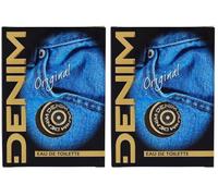 Denim - Original Eau de Toilette, Uomo, Avvolgente e Seduttivo, 100ml (Confezione da 2)