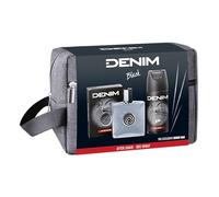 Denim Black cofanetto regalo: dopobarba 100 ml + deodorante 150 ml + trousse