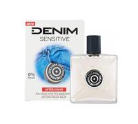Denim Sensitive Balsamo Dopobarba Senza Alcool, Effetto Lenitivo Immediato, con Aloe Vera e Vitamina E, 100 ml (1)