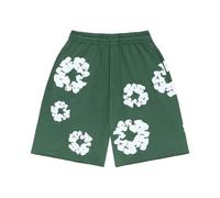 Denim Tears The Cotton Wreath Shorts Green