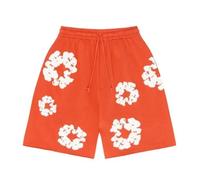 Denim Tears The Cotton Wreath Shorts Orange