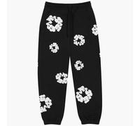Denim Tears The Cotton Wreath Sweatpants Black