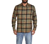 DENIMFY Camicia di Flanella Maniche Lunghe Uomo a Quadri Regolare DFDean 100%