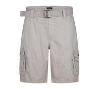 DENIMFY Pantaloncini cargo da uomo con cintura, vestibilità normale, DFUlli, pantaloni corti, estivi, 100% cotone, beige, verde, blu, grigio, 30, 31, 32, 33, 34, 36, 38, 40, 42, beige cenere, 39