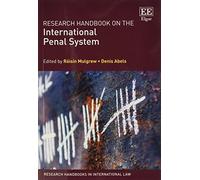 Denis Abels Research Handbook on the International Penal System (Tascabile)