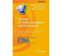Denis Cavallucci Towards AI-Aided Invention and Innovation (Copertina rigida)
