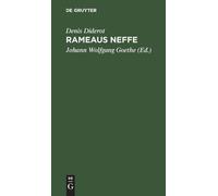 Denis Diderot Rameau's Neffe (Copertina rigida)