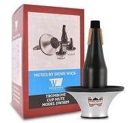 DENIS WICK - 5529 Sordina A Coppa Regolabile Per Trombone, Alluminio Di Alta Qualità, Versatilità Per Suoni Vari, Intonazione Stabile, Accessorio Per Performance Soliste E Orchestrali