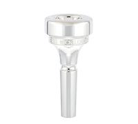 DENIS WICK - Bocchino Cornetta CLASSIC Silver Plated 5 | Diametro tazza 16,0 mm, bordo 5,3 mm, gola 4,5 mm, penna aperta, finitura argentata