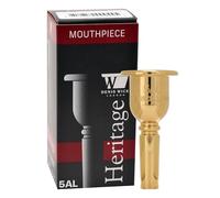 DENIS WICK - DW3180G-5AL Bocchino Trombone Heritage Gold Plated 5AL; Placcato Oro; Serie Heritage; Suono Ricco e Proiettato; Per Trombone Tenore