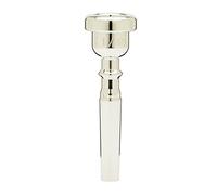 DENIS WICK - DW5182-1.25C Bocchino Tromba American Classic Silver Plated 1.25C; Placcato Argento; Suono Potente e Brillante; Per Tromba Sib