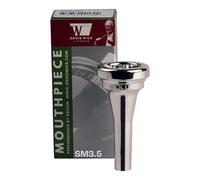 DENIS WICK - DW5880E-SM3.5 Bocchino Eufonio S. Mead Silver Plated, Diametro Tazza 26.4 mm, Tazza Standard, Suono Aperto E Ricco