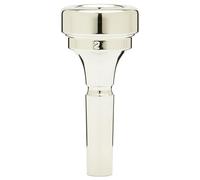 DENIS WICK - DW5881-5B Bocchino Cornetta Classic Silver Plated, Tazza Medium 16 mm, Suono Brillante, Backbore V-Type, Small Shank