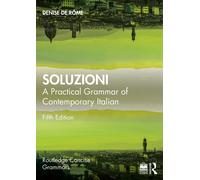 Denise De Rôme Soluzioni (Tascabile) Routledge Concise Grammars