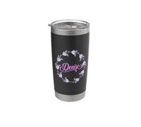 Denise Fiore Bicchiere termico in acciaio inox doppia parete