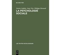 Denise Jodelet Jean Viet Philippe Besna La psychologie socia (Copertina rigida)