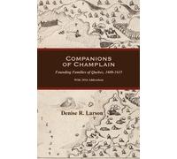 Denise R Larson Companions of Champlain (Tascabile)