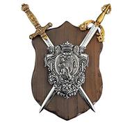 Denix Display da parete con spada tagliacarte EL CID e Napoleone
