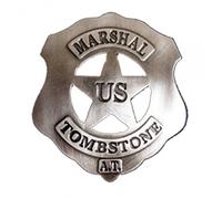 Denix US-Marshall Badge Tombstone Sheriff Stella Cowboy Western