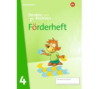 Denken und Rechnen - Allgemeine Ausgabe 2024: Förderheft 4 (Tascabile)