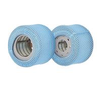 Denkmsd 2 cartucce filtranti con reti di protezione per MSpa Whirlpoal, filtro di ricambio per piscina gonfiabile MSpa, cartuccia filtrante accessori per Mspa Whirlpoals