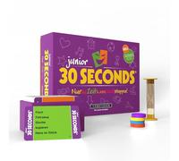 DENKRIESEN - 30 Seconds® Junior - Solo il tempo ti può fermare! | Dai 7 anni | 3+ giocatori | giochi per feste per tutta la famiglia | giochi di famiglia | gioco da tavolo | 16 giocatori e altro