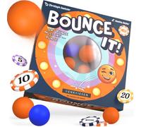 DENKRIESEN Bounce It! - Gioco di abilità con palline | Gioco di famiglia