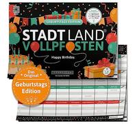 DENKRIESEN, Stadt Land VOLLPFOSTEN Blocco da Gioco, SL2019
