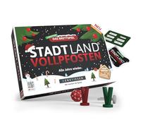 DENKRIESEN - Stadt Land VOLLPFOSTEN® Das Brettspiel Christmas Edition | Grundspiel INKL. Weinachts Erweiterung: alle Jahre Wieder.