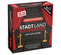 DENKRIESEN - STADT LAND VOLLPFOSTEN - Das Kartenspiel - Rotlicht Edition: Jetzt wird's dreckig. Kartenspiel mit 120 Karten