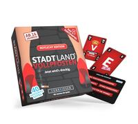 DENKRIESEN - Stadt Land Vollpfosten - Il gioco di carte - Red Licht Edition - 'jetzt wird's sporco.' | Regalo | Gioco da viaggio | 240 categorie | dai 16 anni | 3-6 giocatori | Party | City Land Fiume