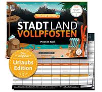DENKRIESEN Stadt Land VOLLPFOSTEN® - URLAUBS Edition - Meer im Kopf.: Meer im Kopf.