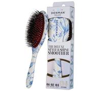 Denman Boar Bristle - Spazzola per capelli che leviga e migliora la lucentezza per acconciature all'indietro, ricci e districamento - Spazzola per capelli con setole naturali per tutti i tipi di